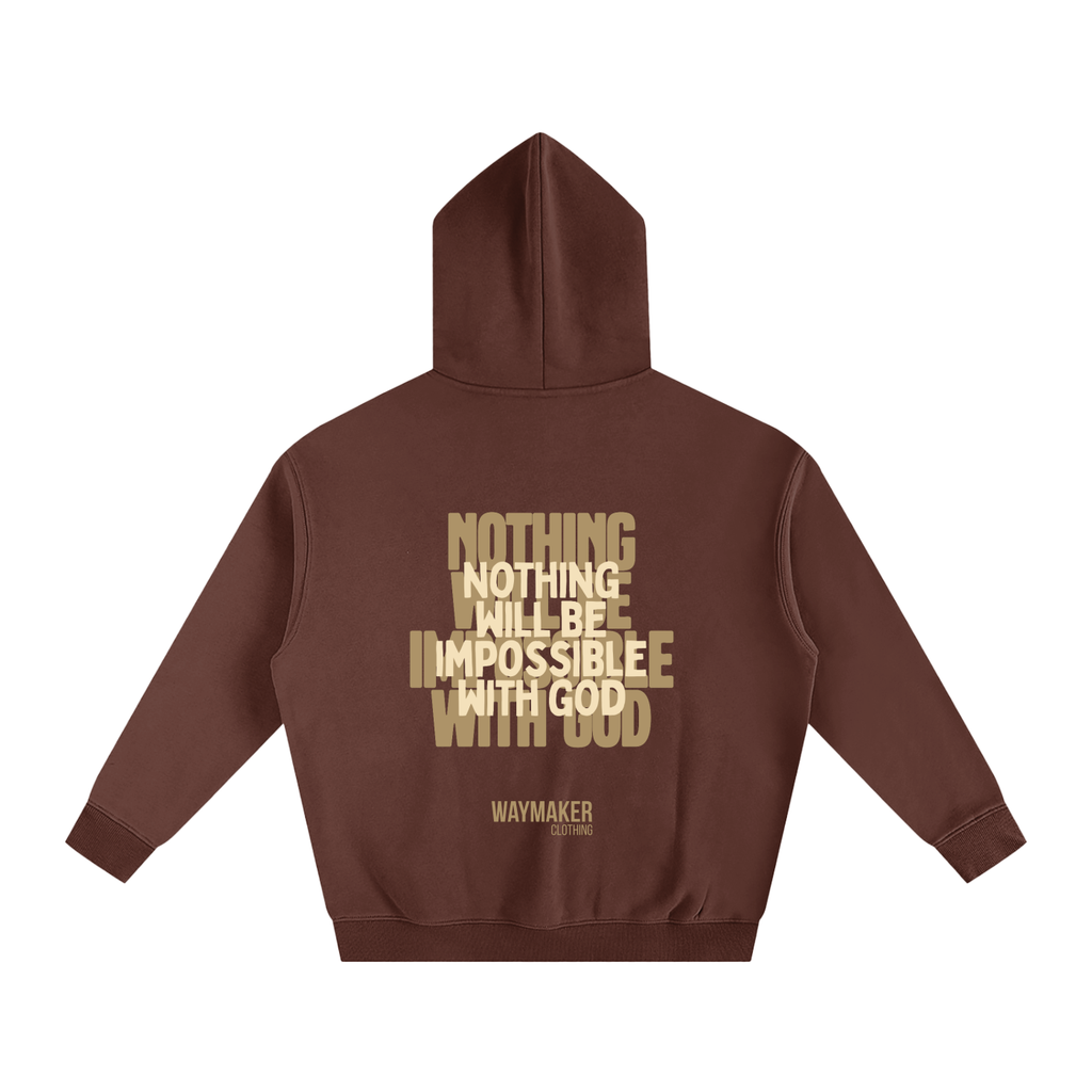 Nothing Is Impossible Oversized Hoodie
