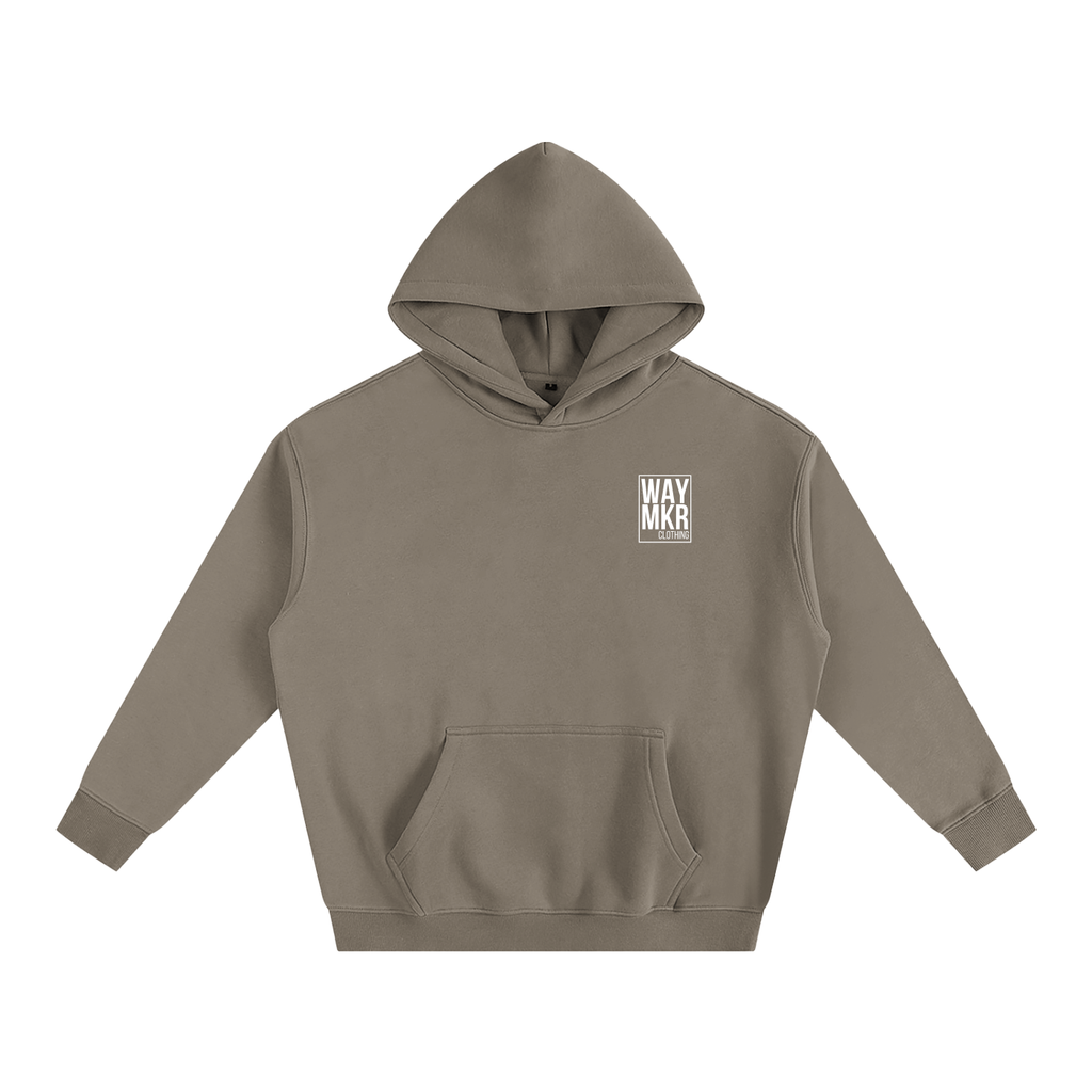 Fleeced COG Oversized Essential Hoodie (Green)