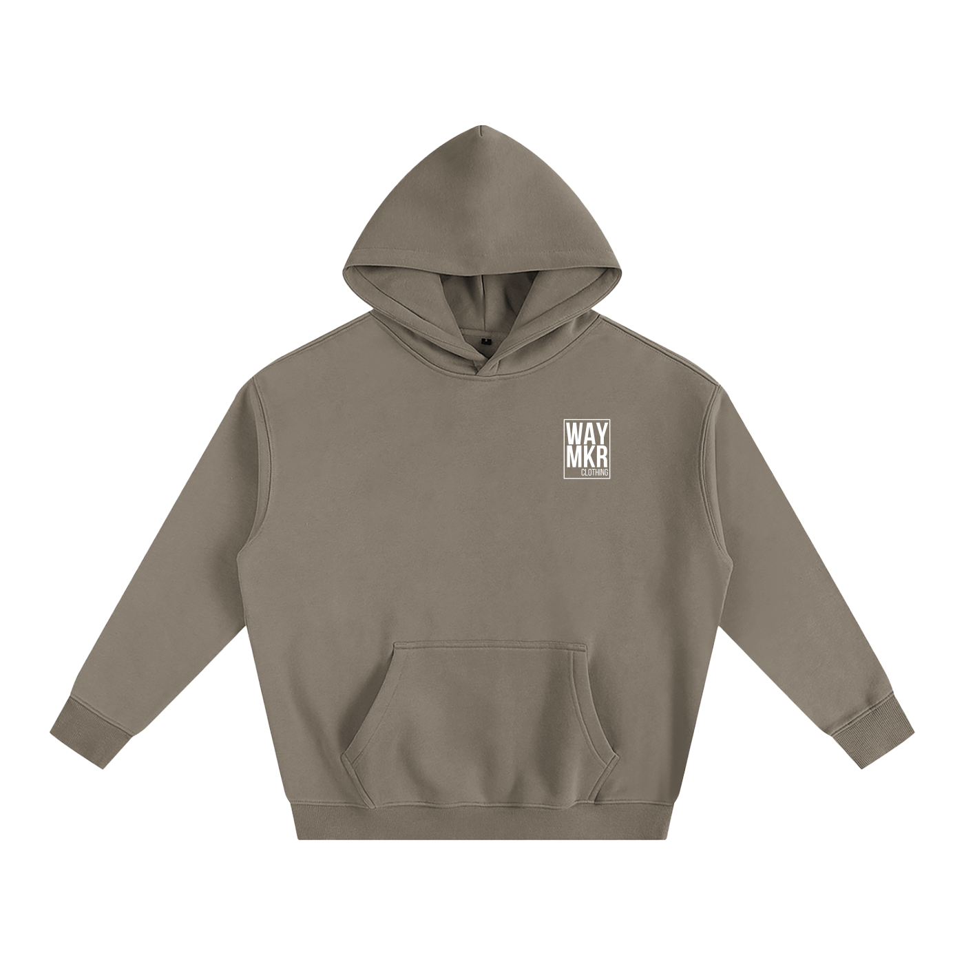 Fleeced COG Oversized Essential Hoodie (Green)