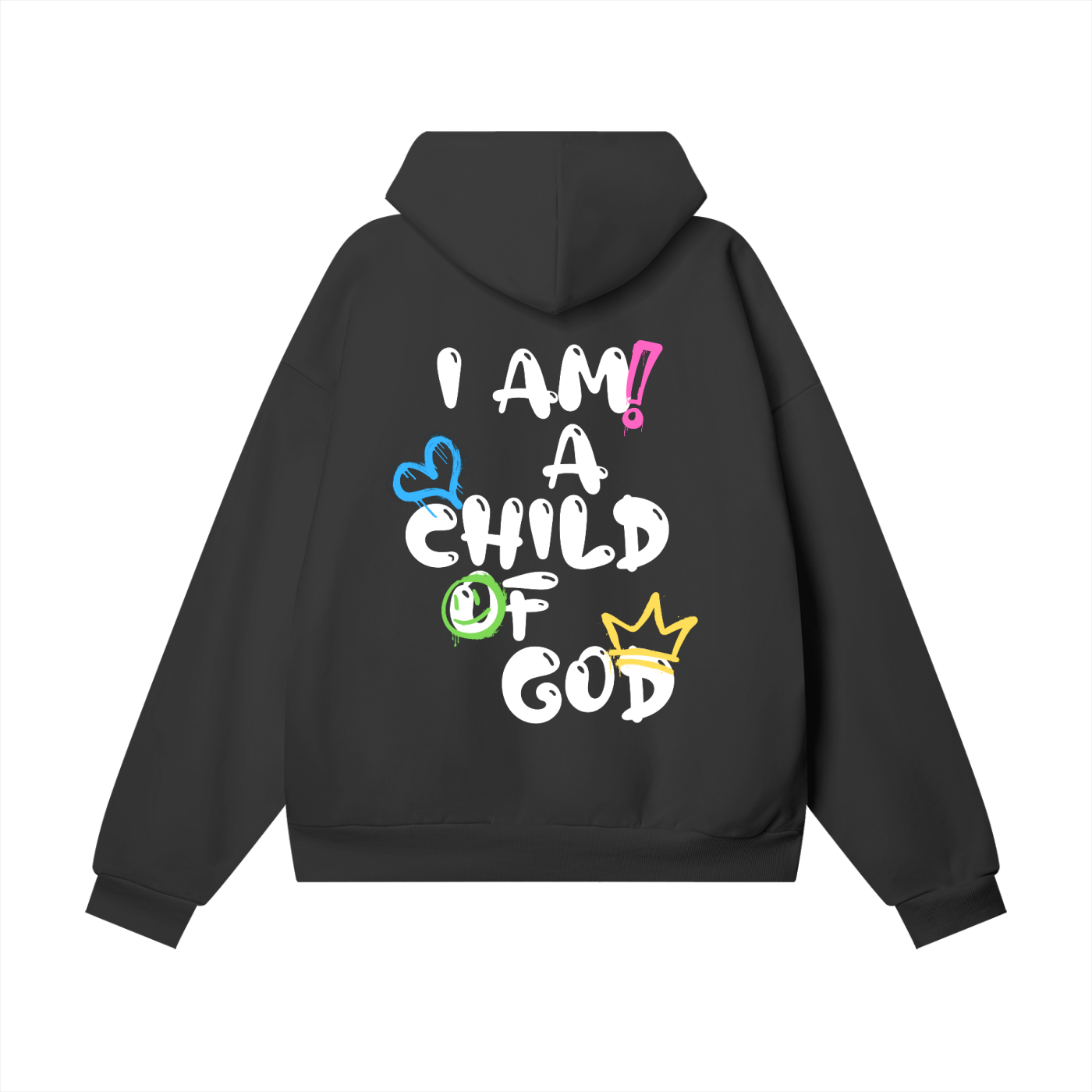 Child Of God Oversized Spray-Paint Hoodie (All Colour)