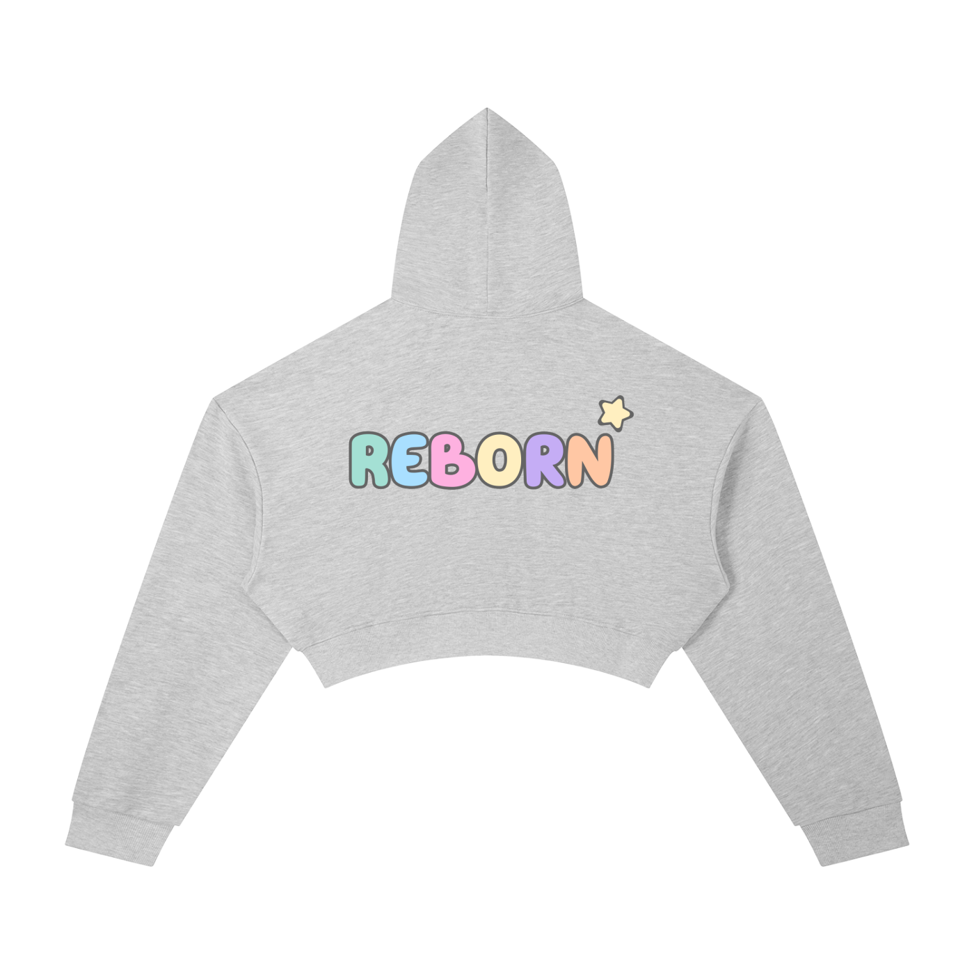 Adult Reborn Cropped Hoodie