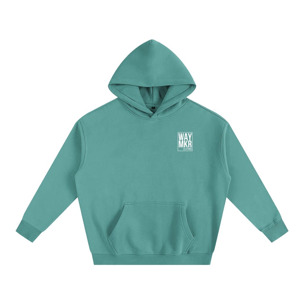 Fleeced COG Oversized Essential Hoodie (Green)