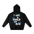 Fleeced COG Oversized Essential Hoodie (Blue)