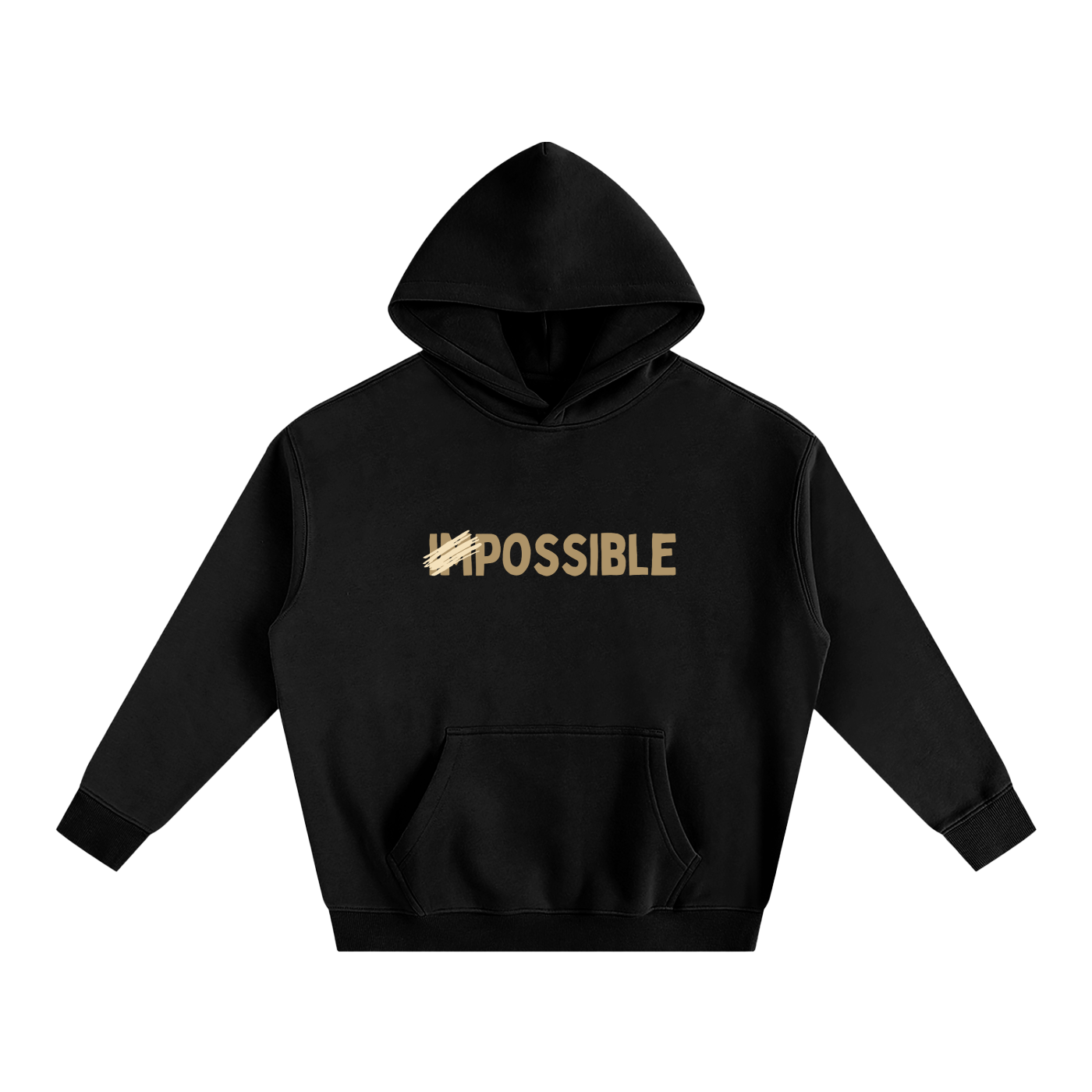 Nothing Is Impossible Oversized Hoodie