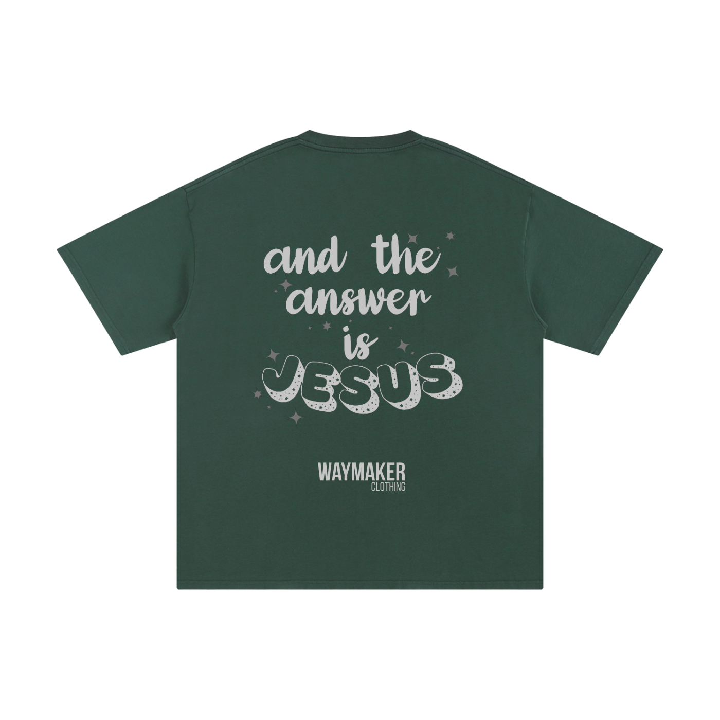 Adult Answer Is Jesus T-Shirt