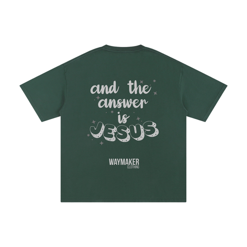 Adult Answer Is Jesus T-Shirt