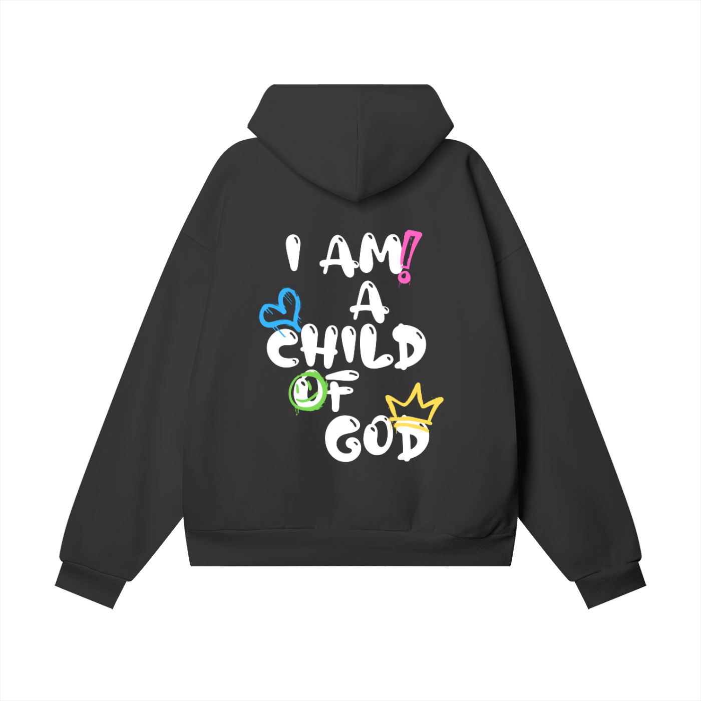 Adult Child Of God Spray-Paint Hoodie (All Colour)