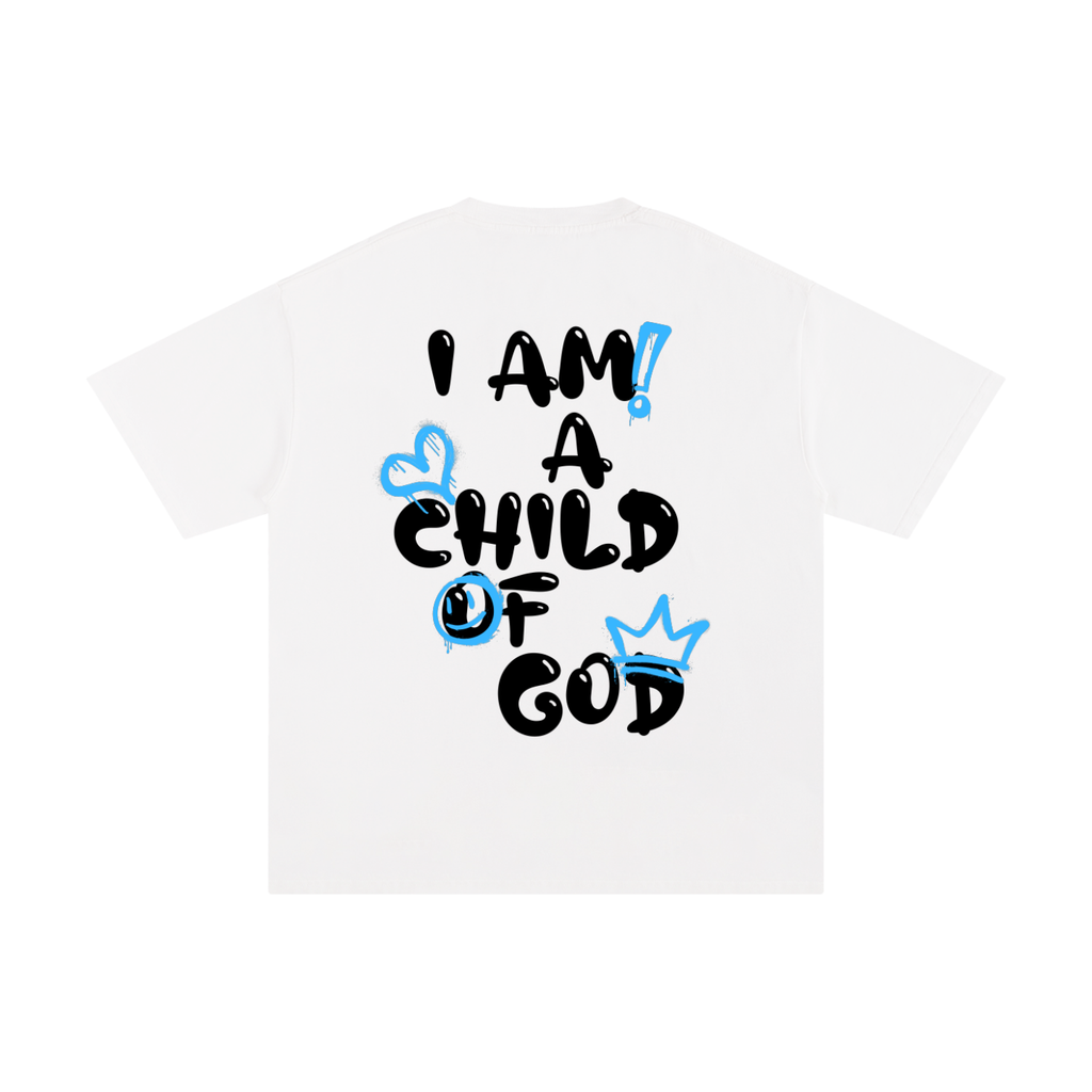 Adult Child of God Spray-paint (Blue-Black)